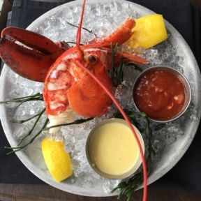 Gluten-free lobster cocktail from Water Grill